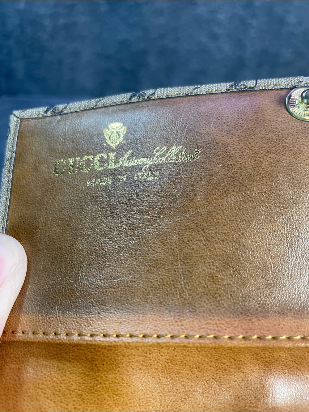 Vintage Gucci Accessory Collection Women's Brown Monogrammed Wallet - Picture 8 of 16